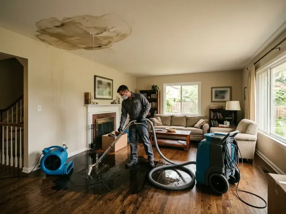 attic-pipe-burst-ceiling-drip-008 — frequently asked questions, Water Damage Restoration & Carpet Care in Sedro-Woolley, WA